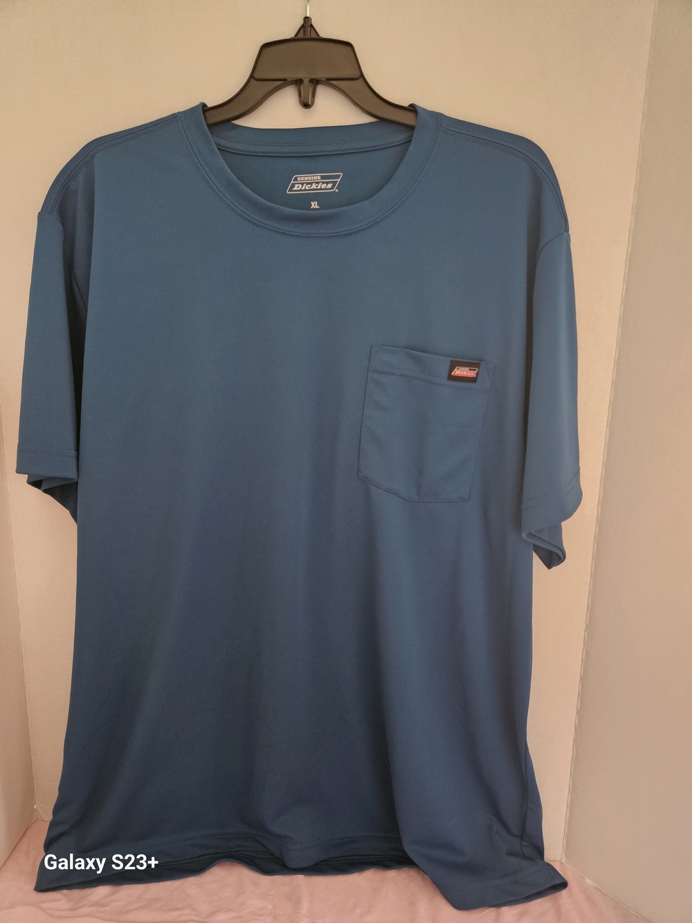 Dickies Men’s Teal Blue Short-Sleeve Pocket Tee